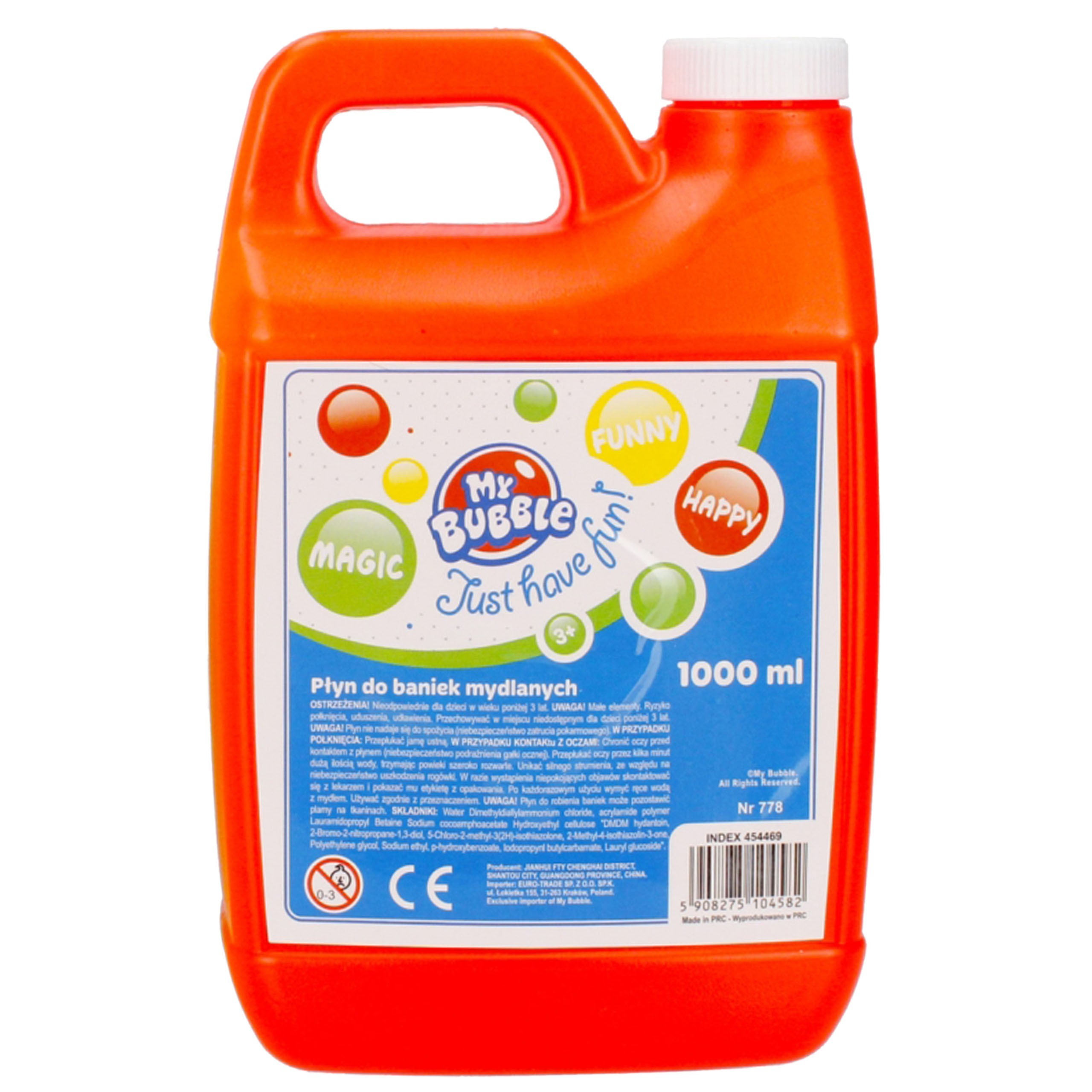 Płyn do baniek mydlanych 1L...