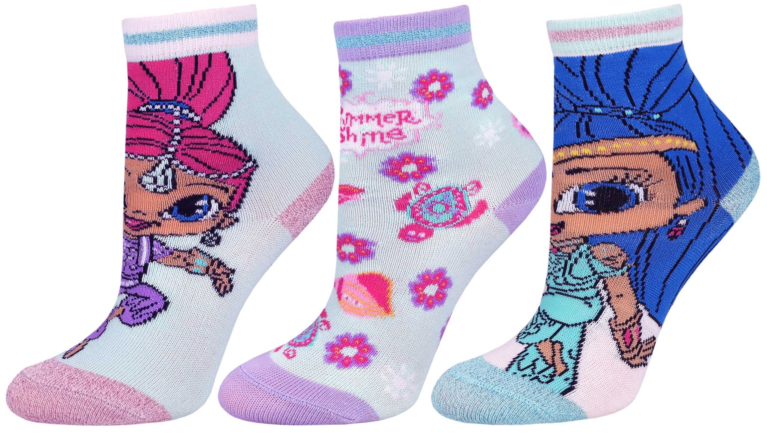 3x Dziewczęce skarpetki...