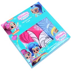 Shimmer&Shine Figi dziewczęce - 3 pary