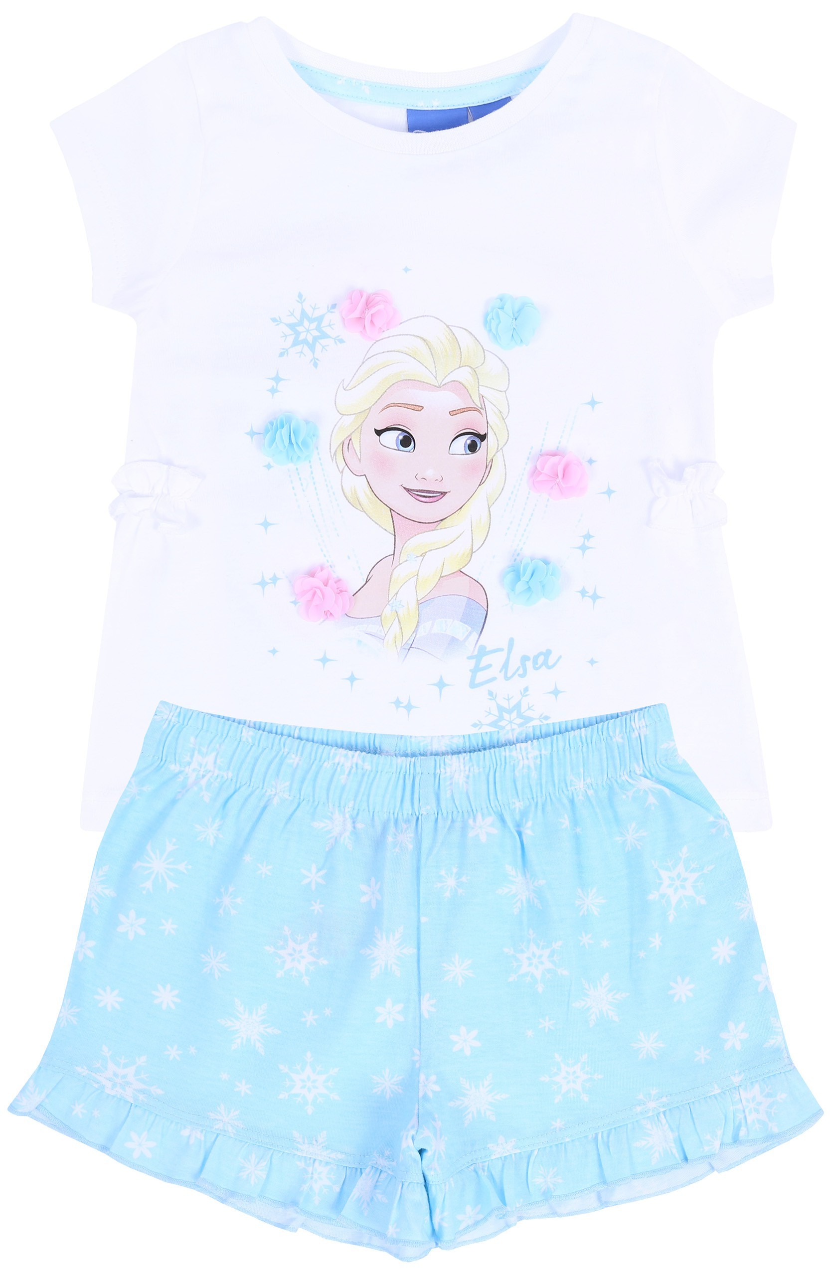 Biało - niebieska piżama...