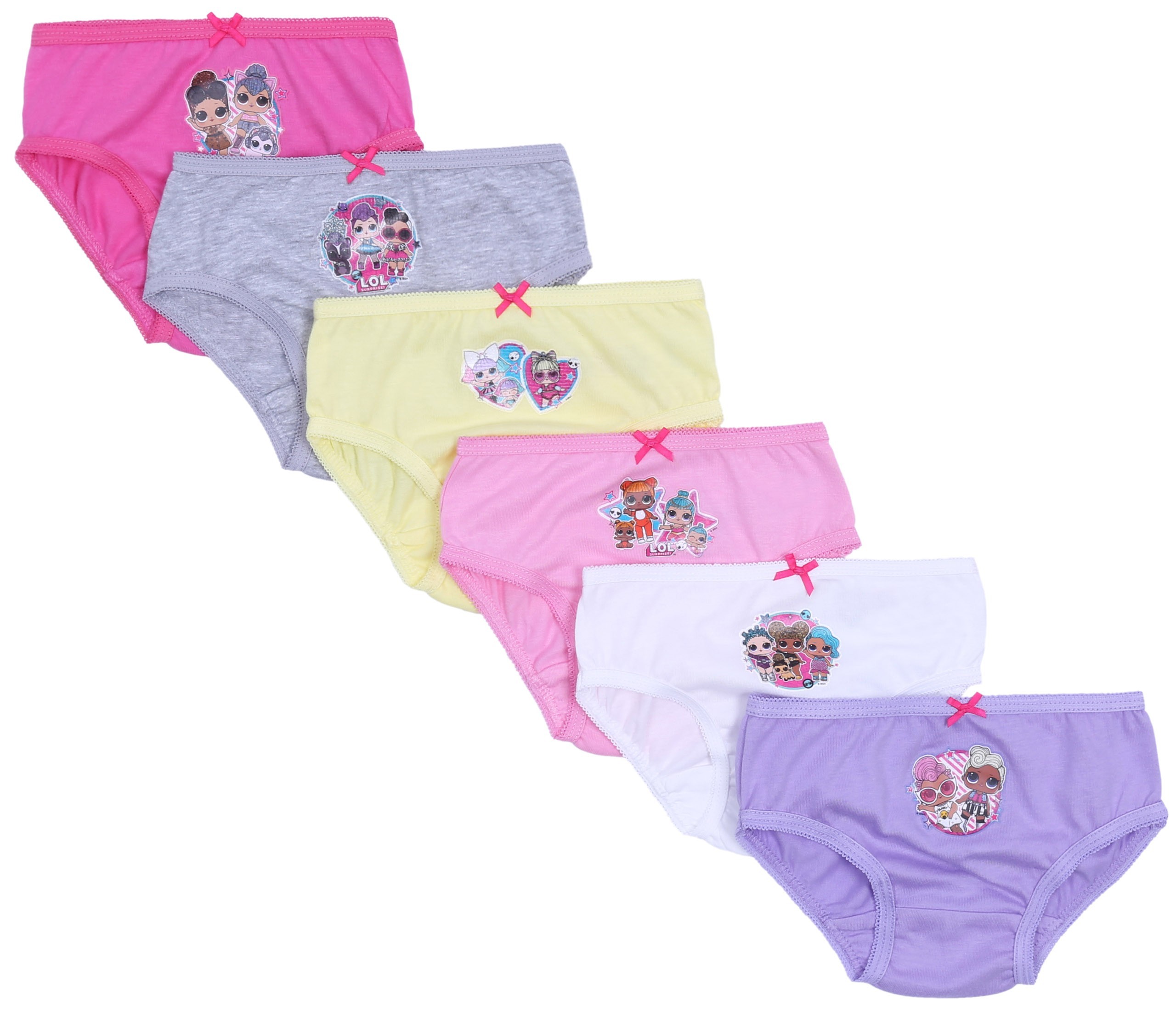 6x Majtki dziewczęce typu...