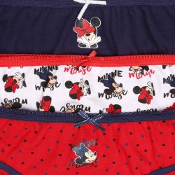 6x Dziewczęce majtki z kokardką Myszka Minnie DISNEY, certyfikat OEKO-TEX STANDARD 100